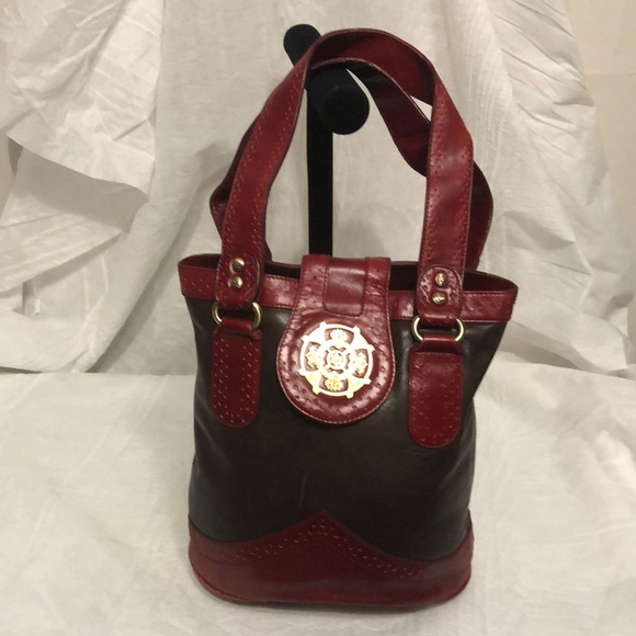 Kate Landry Handbags - Kate Landry Leather Bucket Bag